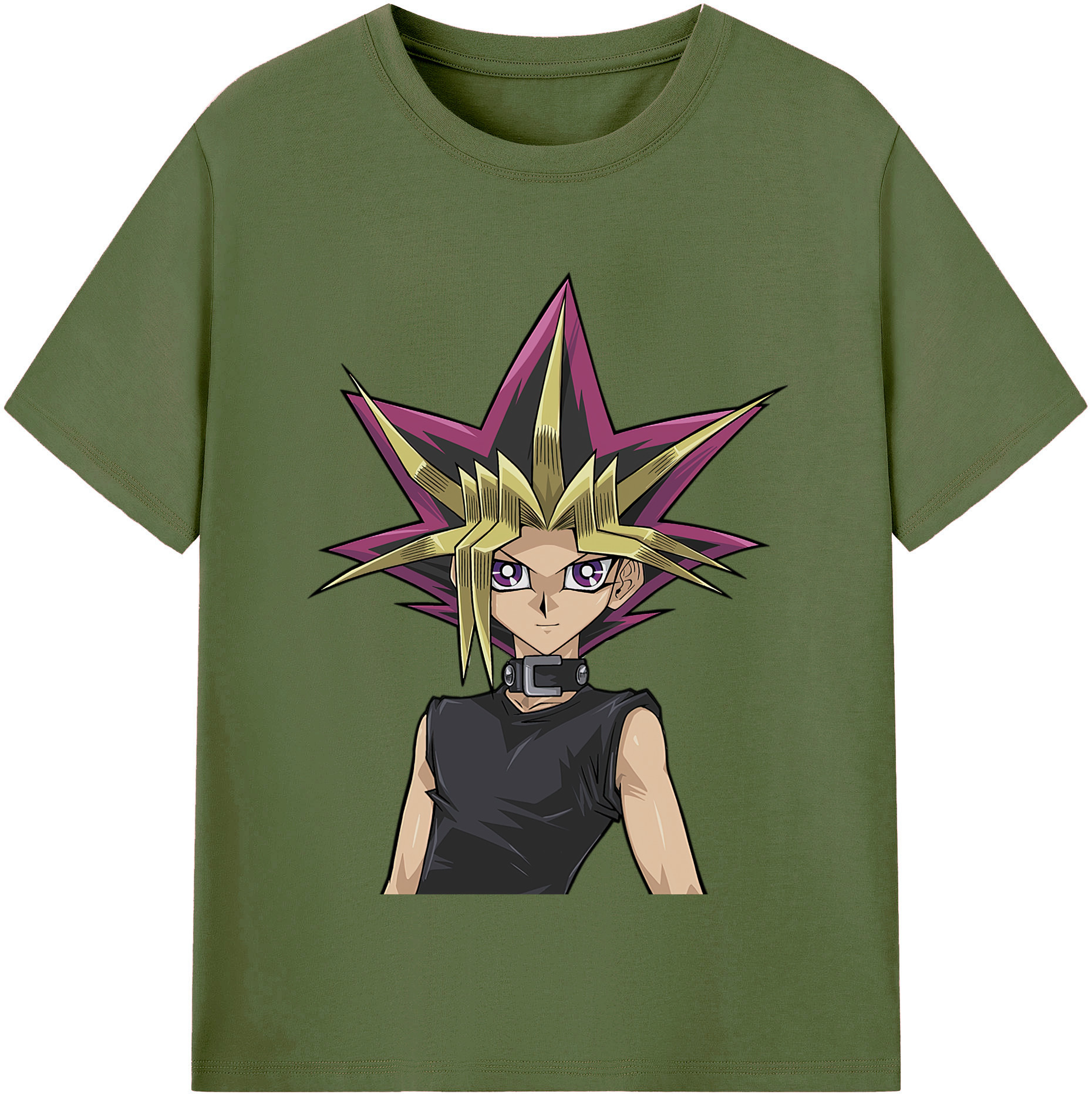 （画像用） 遊☆戯☆王 Yu-Gi-Oh! 綿100％半袖Tシャツ（フロントプリント）